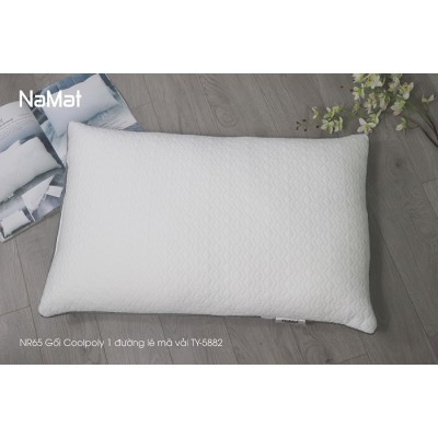 NR65 Gối coolpoly 1 đường lé mã vải TY-5882